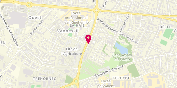 Plan de LE GOFF Yves, 1 Rue Chamson, 56000 Vannes