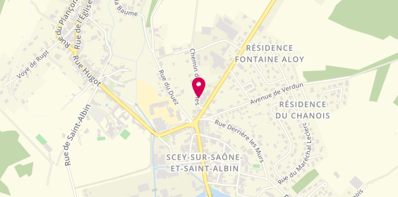 Plan de BARDIN Karen, 2 Chemin des Vignes, 70360 Scey-sur-Saône-et-Saint-Albin