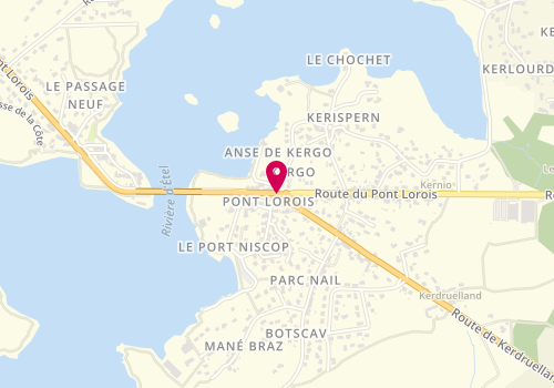 Plan de CLEYET-MERLE Jean-Luc, 91 Route de Pont Lorois, 56550 Belz
