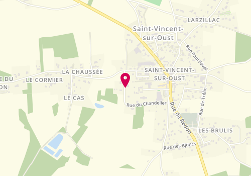 Plan de DESSAGNE Antoine, 5 Rue de l'Abbé Monneraye, 56350 Saint-Vincent-sur-Oust