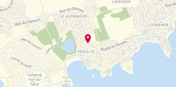 Plan de DELORME François, 86 Route du Perello, 56270 Ploemeur