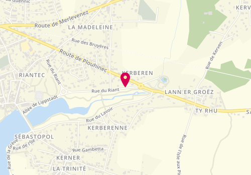 Plan de LEJARS-MAUGAN Karine, 47 Rue du Riant, 56670 Riantec