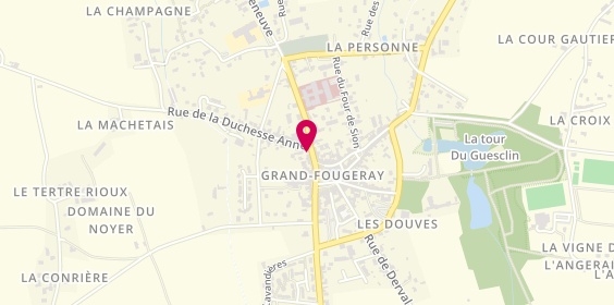Plan de AGUIR Walid, 29 Rue Saint Roch, 35390 Grand-Fougeray