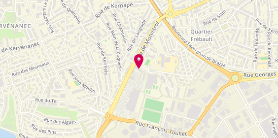 Plan de DUGOR Antoine, 11 Rue Moïse le Bihan, 56100 Lorient