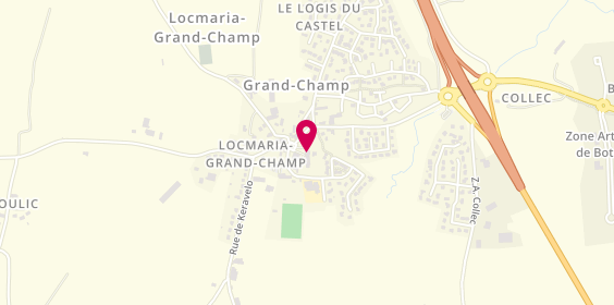 Plan de GIBOU Romain, 3 Place de la Voile, 56390 Locmaria-Grand-Champ