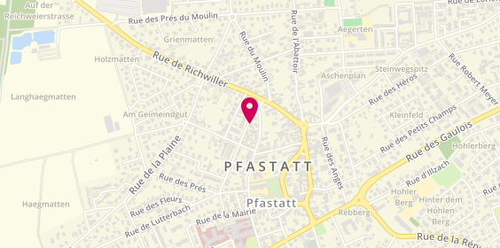 Plan de RAPP Matthieu, 22 Rue des Maquisards, 68120 Pfastatt