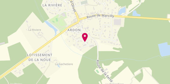 Plan de ESTAY Anaëlle, 53 Domaine de l'Ardoux, 45160 Ardon
