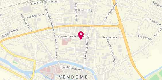 Plan de RAMONDENC Marianne, 10 Rue du Saint Coeur, 41100 Vendôme
