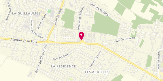 Plan de LEMAIN Marion, 28 Avenue du Chateau, 89000 Saint-Georges-sur-Baulche