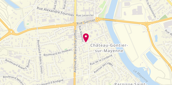 Plan de GUILLAUME-LAFONTAINE Anne-Astrid, 31 Boulevard de la Croix-Tête, 53200 Château-Gontier-sur-Mayenne