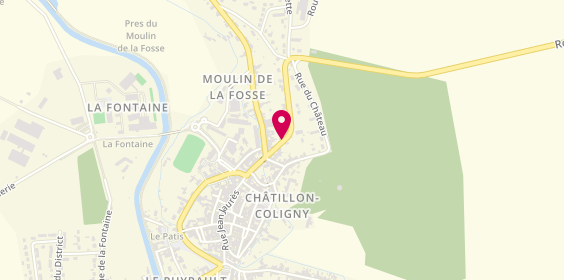 Plan de DECOTTE Philippe, 7 Faubourg Beauregard, 45230 Châtillon-Coligny