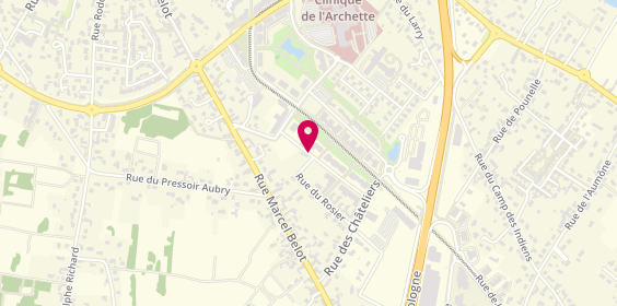 Plan de FAUCHER-ROUX Pauline, 261 Rue du Rosier, 45160 Olivet