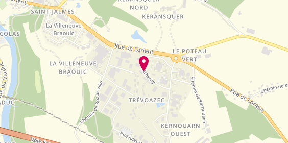 Plan de BOISSINOT Laurent, 6 Rue d'Athenry, 29300 Quimperlé