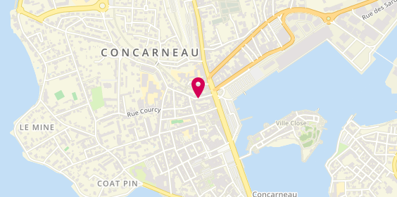 Plan de GUIHENEUF Laurence, 5 Bis Rue Malakoff, 29900 Concarneau