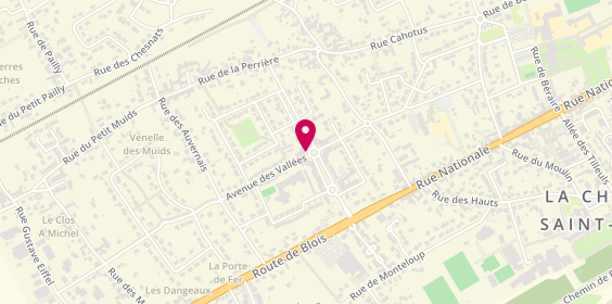Plan de BERTHIER Eric, 19 Avenue de la Riviere des Bois, 45380 La Chapelle-Saint-Mesmin