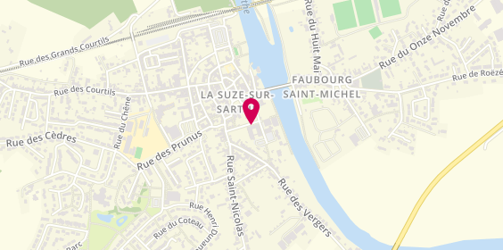 Plan de FRAUDIN Emmanuel, 5 Bis Rue des Tanneurs, 72210 La Suze-sur-Sarthe