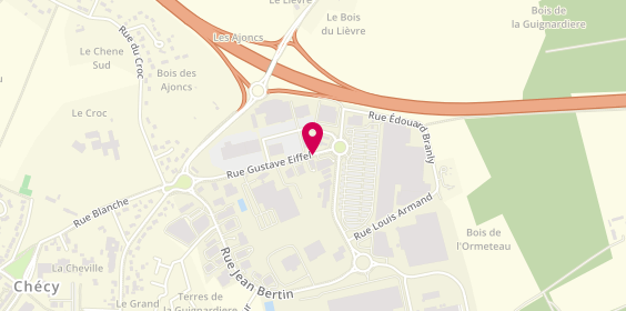 Plan de LENOIR Adeline, 31 Rue Gustave Eiffel, 45430 Chécy