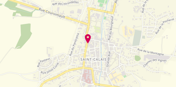 Plan de ROISNE Jean-Noël, 10 Rue Henri Maubert, 72120 Saint-Calais