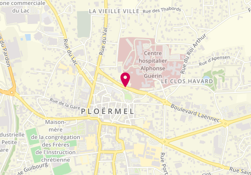 Plan de GOUEE-MAHIEUX Isabelle, 27 Boulevard Laennec, 56800 Ploërmel