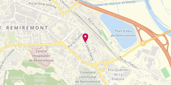 Plan de BONNEMERE Frédéric, 10 Rue Jules Ferry, 88200 Remiremont