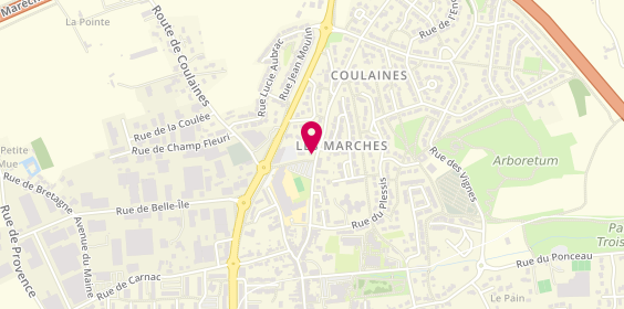 Plan de LEPROULT Caroline, 115 Rue du General de Gaulle, 72190 Coulaines