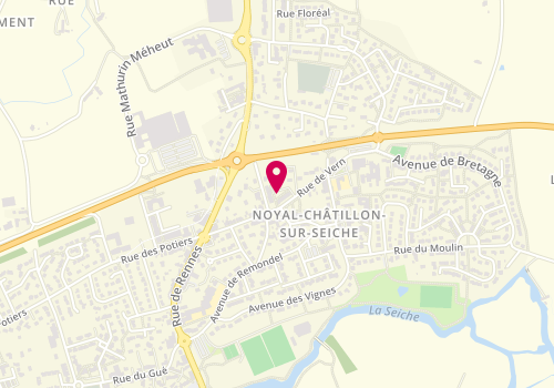 Plan de LEMONNE Charlotte, 6 Square Longford, 35230 Noyal-Châtillon-sur-Seiche