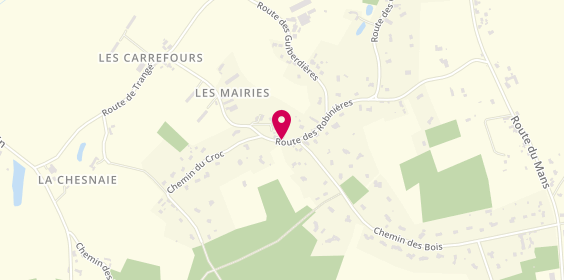 Plan de REPUSSEAU Maxime, 72 Route des Robinieres, 72650 La Milesse