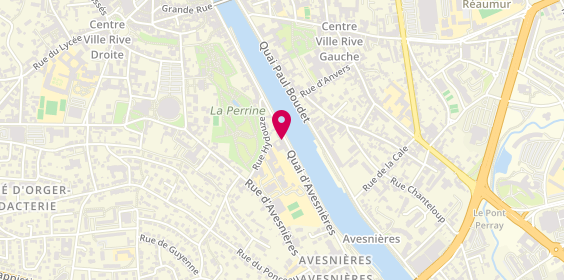 Plan de VALLEE Amandine, 32 Quai d'Avesnieres, 53000 Laval