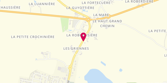 Plan de BRAULT Marine, Route de la Chapelle du Chêne, 53320 Loiron-Ruillé