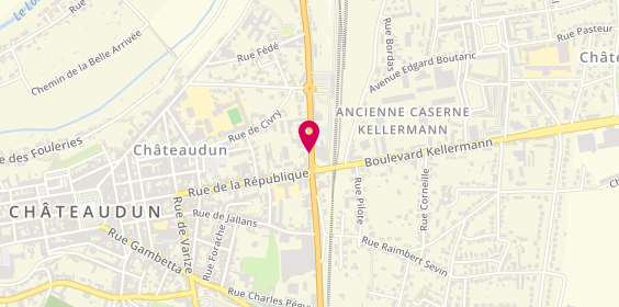 Plan de VERRIER Agathe, 43 Bis Boulevard Grindelle, 28200 Châteaudun