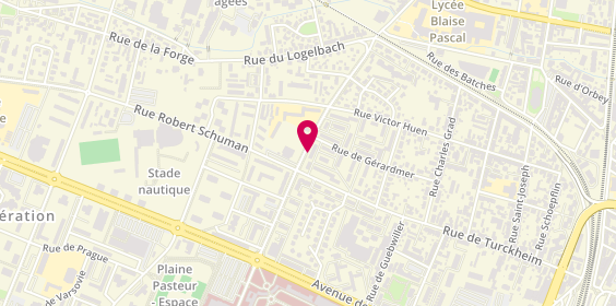 Plan de BOUCHON Xavier, 32 Rue du Docteur A Schweitzer, 68000 Colmar