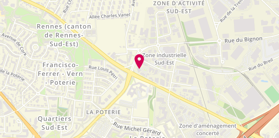 Plan de DESGRANGES Chloé, 2 Rue du Bignon, 35000 Rennes