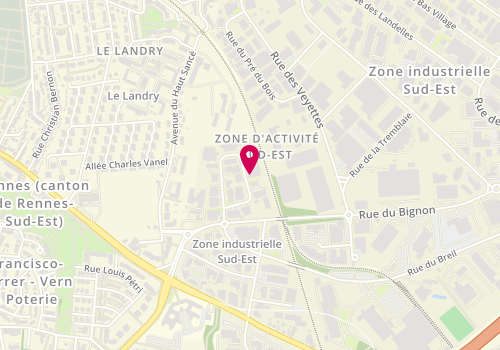 Plan de GARRO Maud, 19 Rue du Noyer, 35000 Rennes