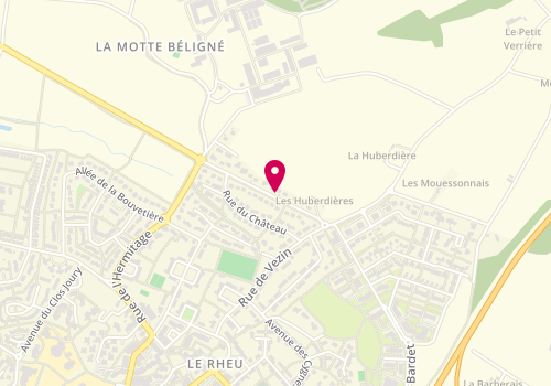 Plan de LUCAS Antoine, 24 Avenue de la Motte, 35650 Le Rheu