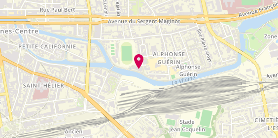 Plan de MARTIN Aurélie, 20 Allée Georges Palante, 35000 Rennes