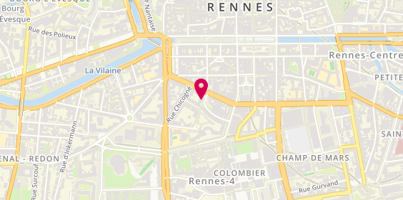 Plan de FILLION Pascale, 23 Rue du Pré Perche, 35000 Rennes