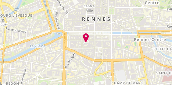 Plan de DELOYER Dina, 29 Rue de la Parcheminerie, 35000 Rennes