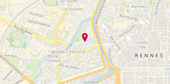 Plan de TESSIOT GUINVARC'H Anaëlle, 14 A Rue de Brest, 35000 Rennes