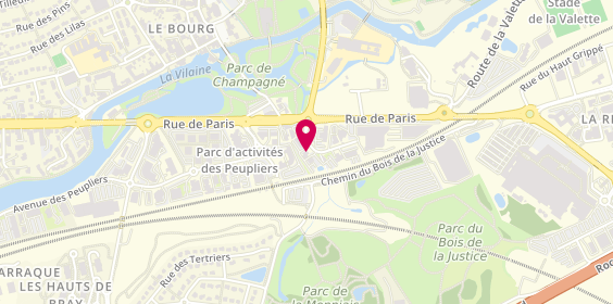 Plan de GARRAU-GAUZINS Aurore, 4 E Rue du Bordage, 35510 Cesson-Sévigné