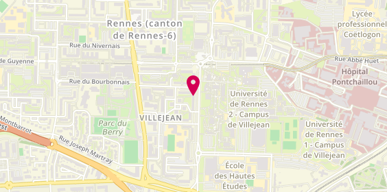 Plan de GENTIL Loïc, 35 Avenue Gaston Berger, 35000 Rennes