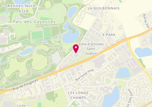 Plan de LE GARZIC Etienne, 12 Bis Rue du Patis Tatelin, 35700 Rennes