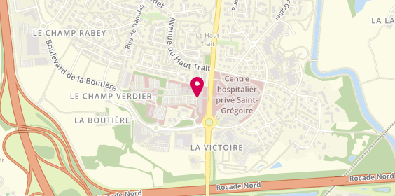 Plan de LE TALLEC Fanny, 6 Boulevard de la Boutiere, 35760 Saint-Grégoire
