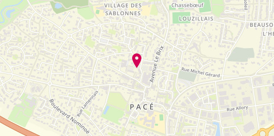 Plan de CHOUANE Valérie, 4 Place Charles de Gaulle, 35740 Pacé