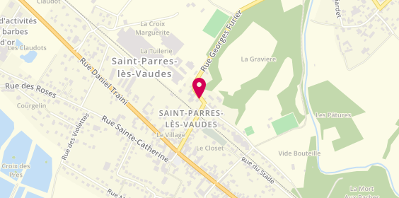 Plan de BENARD ETIENNE Audrey, 32 Bis Rue Georges Furier, 10260 Saint-Parres-lès-Vaudes