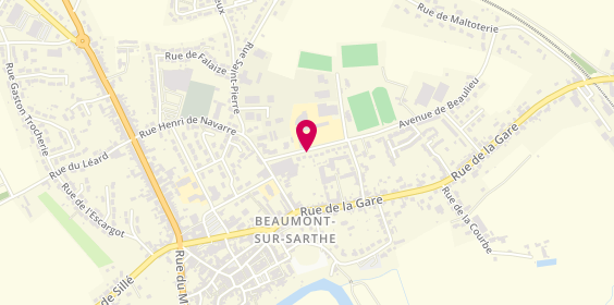 Plan de GORGE Mathilde, 8 Avenue du Joncheray, 72170 Beaumont-sur-Sarthe