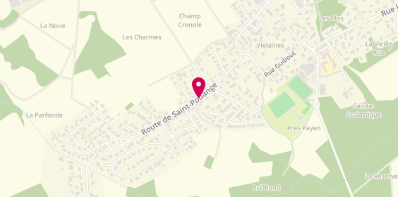 Plan de ORBAN Adrian, 15 Bis Route de Saint Pouange, 10430 Rosières-près-Troyes