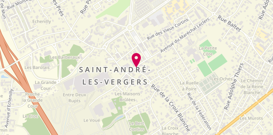 Plan de PAGLIA Olympe, 43 Avenue du Marechal Leclerc, 10120 Saint-André-les-Vergers