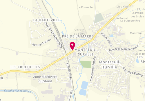 Plan de ETIENNE Estelle, 42 Avenue Alexis Rey, 35440 Montreuil-sur-Ille