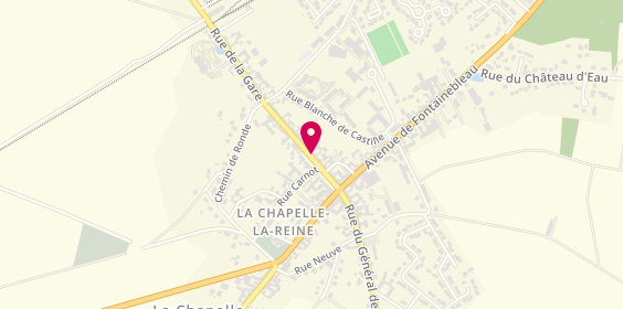 Plan de MATHEY Alexandra, 30 Bis Place de la Republique, 77760 La Chapelle-la-Reine