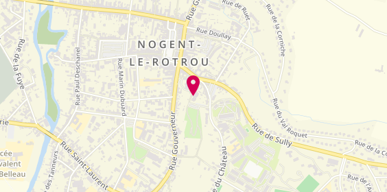 Plan de LEFEVRE Mathieu, 37 Rue du Chateau, 28400 Nogent-le-Rotrou